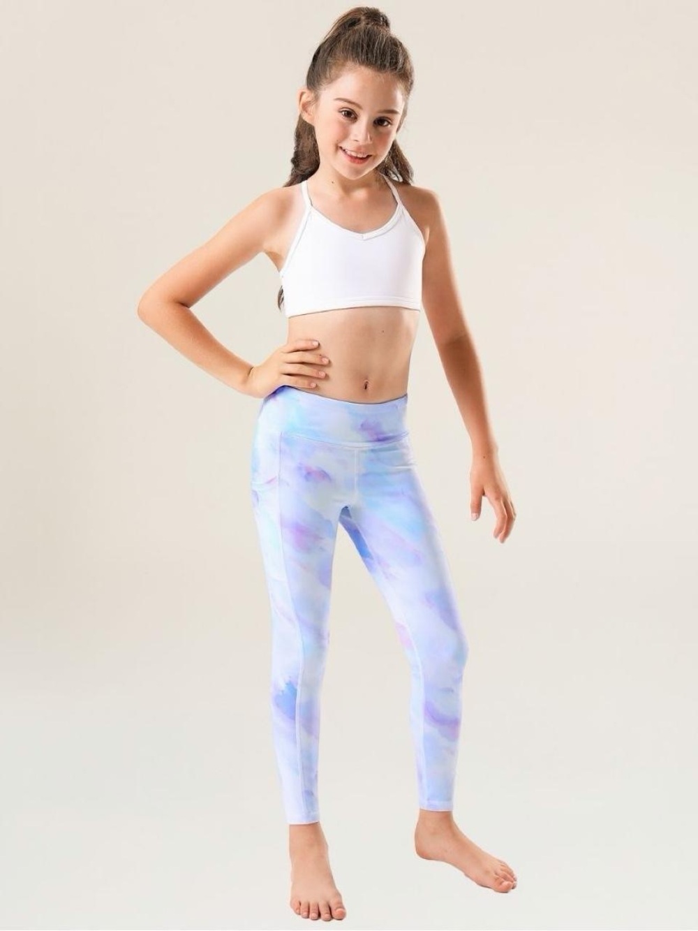 Stelle Girls Athletic Legging Large